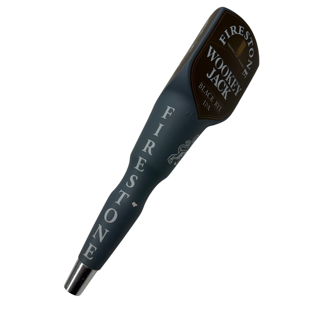 Firestone Walker Wookey Jack Black Rye IPA Beer Tap Handle